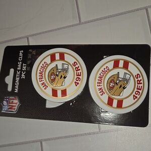 San Francisco 49ers Magnetic Bag Clips